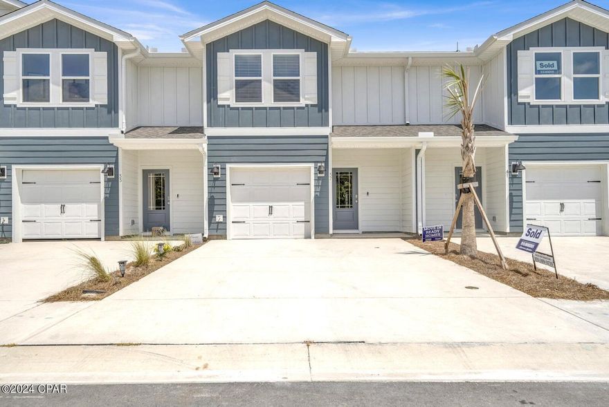 REDUCED PRICE! New construction 3 bedroom, 2.5 bathroom townhome in Hawk's Landing Santa Rosa Beach. Home is located within 1/2 mile to water! Amenities included: Water filtration system, lawn service, , garbage collection, security system, washer and dryer central air, central heat, and stainless steel appliance. Pet friendly. Date Available: May 12th 2024. $2,800/month rent. $2,800 security deposit required. Credit and background check required. Pet fee $300 per pet.