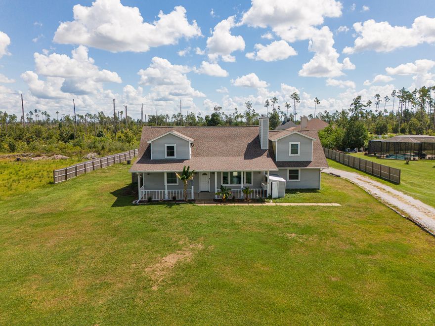 Welcome to this exquisite 4-bedroom, 2.-bath home, offering 2,704 square feet of luxurious living space on a picturesque 1.03-acre lot with a newer roof! Perfectly situated just 15 minutes from town and 1 mile from the boat ramp, this property combines the best of country tranquility with convenient access to local amenities.As you approach the home, it has an expensive driveway to your own 2 car garage, outdoor shed and tons of room to add more! The renovated interior exudes both style and comfort while the main living areas are adorned with new flooring that seamlessly flows through the open-concept spaces. The spacious living room is bathed in natural light, highlighting the fresh, neutral paint that creates a bright and welcoming atmosphere. The heart of the home is the gourmet kitchen, which features sleek, modern countertops, a chic tile backsplash, and a convenient breakfast bar for casual dining. The adjacent dining area is perfect for family gatherings and entertaining. On the first floor, the master suite is a private retreat, offering a spacious layout, a walk-in closet, and a beautifully updated en-suite bathroom with contemporary fixtures and a stylish tiled shower. An additional bedroom on the first floor provides flexibility for guests or family members.
Upstairs, you'll find two more generously sized bedrooms, each with ample closet space. The updated full bathroom upstairs ensures comfort and convenience for the whole family. The large loft area is a standout feature, ideal for use as a family room, playroom, or home office, adding versatility to the home's design with ample space available for parking boats, RVs, and other recreational vehicles, making it easy to enjoy all your outdoor hobbies.
This home has been meticulously renovated, ensuring every detail meets modern standards of comfort and aesthetics. 
Embrace the perfect blend of luxury, space, and country living with this exceptional home. Schedule a tour today to experience firsthand the comfort and beauty that awaits.