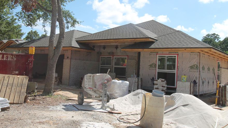 Brand new construction started on 2/15/17. Awesome floor plan by multiple award winning builder and past Parade of Homes winner! This 4/2 custom brick home has super curb appeal. There are 10 ft. ceilings w/ impressive crown molding, tile flooring, and 5 1/4'' baseboard throughout the main living areas. As you approach the front of the home, you will be quite impressed. The covered porch is very welcoming, and the 8 ft., incredible leaded glass door, makes for a grand entrance. The formal dining room is at the left of the home's front. You will then enter the chef's delight kitchen will which boast maple cabinetry, granite countertops, a huge pantry, a storage closet, and stainless appliances (including an over-sized commercial grade frig./freezer). At the right of the home's entrance is bedroom one, continuing down the hallway is the guest bath, then bedroom two. The oversized greatroom is in the rear of the home and opens to a covered porch, which is perfect for entertaining. The master suite is oversized, has 2 large walk - in closets, a walk - in shower, a whirlpool garden tub, and a double vanity. The laundry room is at the rear of the kitchen, and has a door which opens to the garage. The yard is beautifully landscaped and comes complete w/ a sprinkler system and timer, and will be fenced. Insurance will be very reasonable, as home is built to today's code and plywood window coverings are being provided for storm protection. Home will have a Sentricon  bait system for termite protection. Completion expected in late May. 