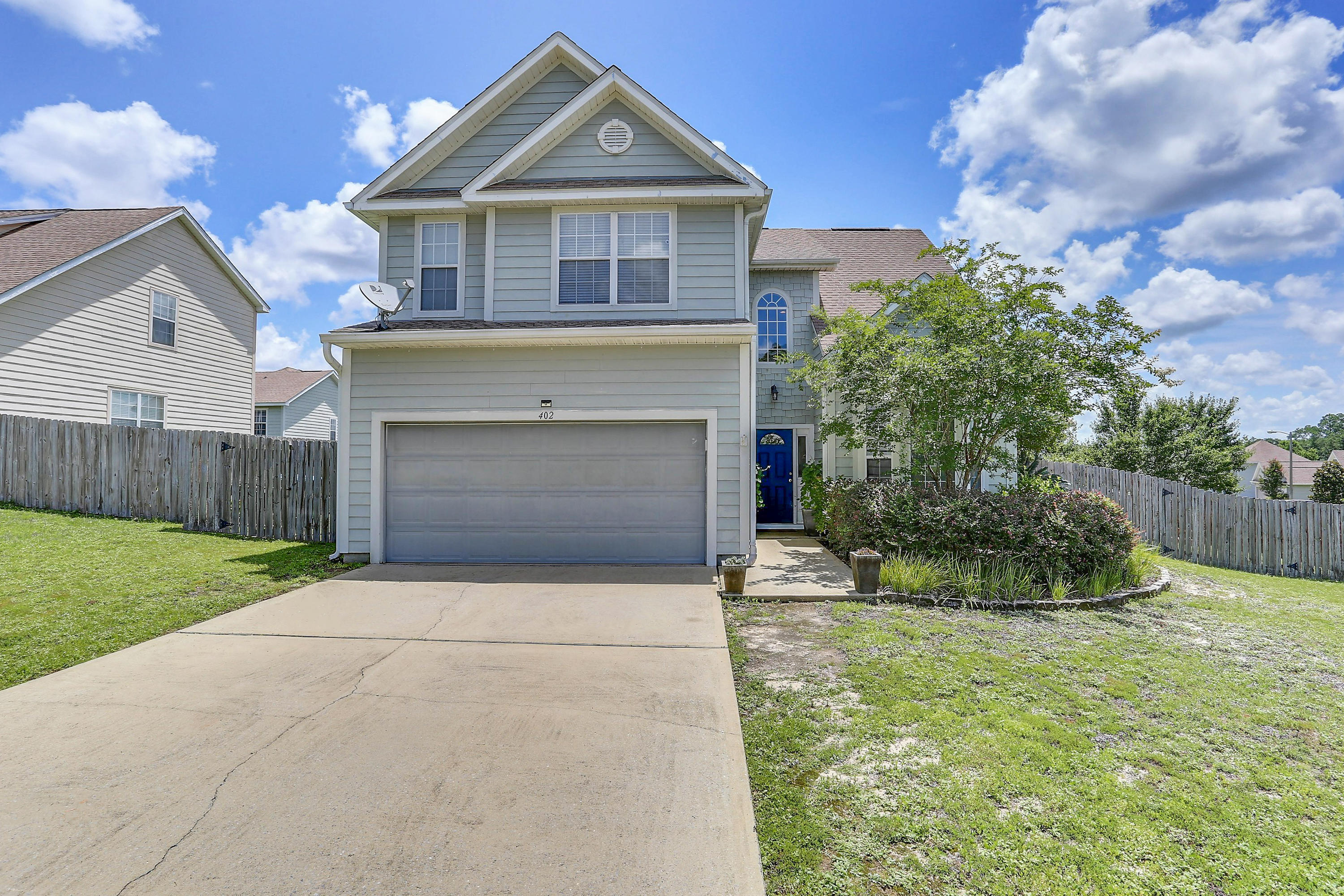 Beautiful Florida cottage home in SOUTH CRESTVIEW, short drive to Eglin AFB,Duke Field, and Hurlburt Field.The back yard features a new gorgeous gazebo and a fire pit ( both convey). As you walk into the front door and you are greeted with an open concept dining to kitchen area. The kitchen is equipped with high grade appliances and granite counter tops. There is dark laminate wood flooring throughout the entire first floor. Sellers recently upgraded the stairs ( no more carpet ). You have a spacious main living area featuring a half bath for your guests. Upstairs you will find 4 bedrooms, 2 full bathroom, and the master suite which has wood laminate.