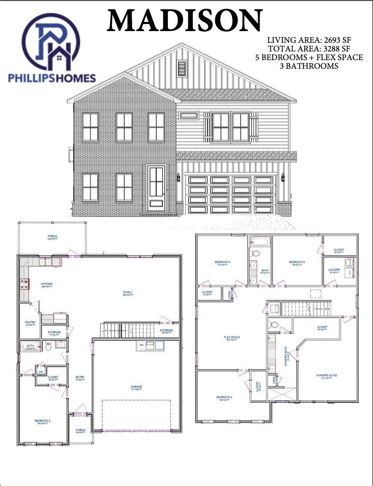 Completed New Home in South Crestview on a Spacious Wooded Homesite!This newly finished brick-and-Hardie exterior home features 5 bedrooms and 3 full baths, offering a thoughtfully designed open floor plan ideal for gatherings and everyday living. The layout maximizes space and natural flow from room to room. Highlights include a Tankless Rinnai water heater and quality finishes throughout. Conveniently located on the desirable south end of Crestview, with easy access to major roadways including Hwy 85 and I-10. Nearby you'll find shopping, medical facilities, dining options, and more in the growing Crestview Commons area. Customizable kitchen backsplashes tailored to buyers' preferred selections.