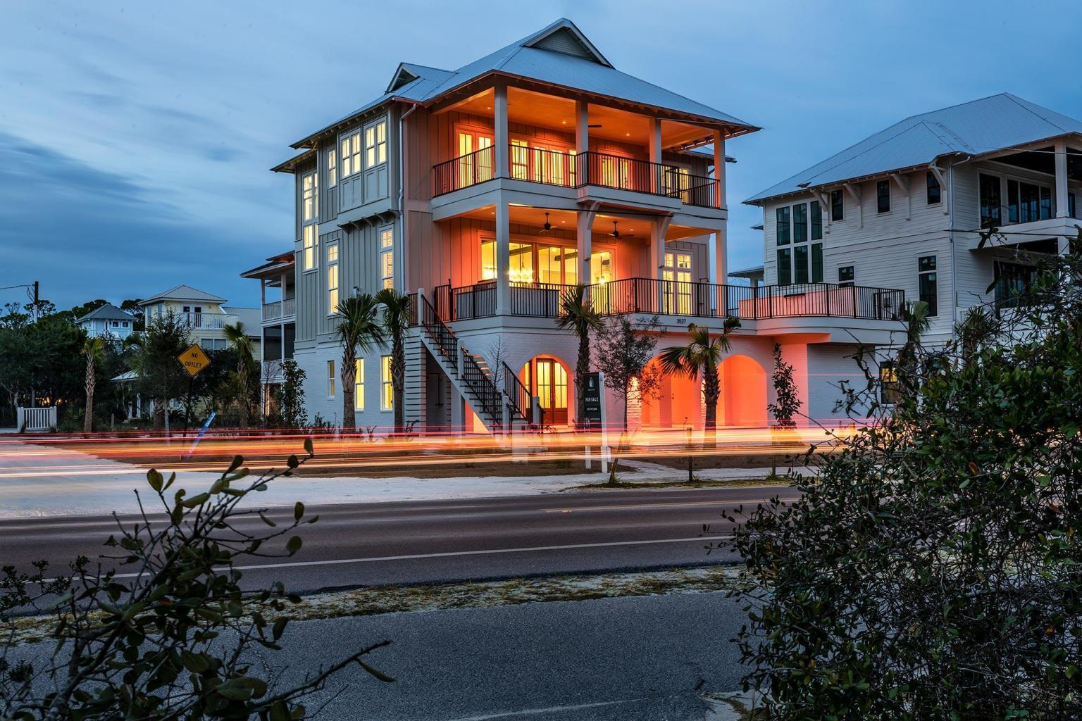 Sweeping views of the Gulf of Mexico combined with astonishing architecture exemplify this incredible property. Discover the ultimate beach property conveniently located in the heart of Seagrove Beach. Beach access directly across the street puts your feet in the sand in a few steps. Featuring a second-floor pool, multiple living spaces, incredible outdoor living, private carriage house, elevator and ample gated parking; this home will feel like it was custom built for you! Located approximately one mile from Seaside, this estate offers outstanding access to enjoy all 30A offers including the sugar white sands, emerald waters, world-class fishing, first-rate dining and luxury shopping. This exceptionally designed floor plan offers eight bedrooms, seven full bathrooms and two half bathrooms