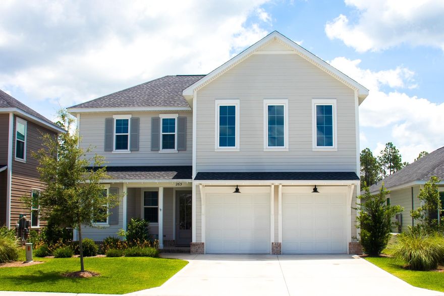 New construction 4 bedrooms and 3.5 baths home in Watersound Origins with a 2 car garage located on a premium corner lot. This open floor plan includes 9' ceilings throughout, quartz kitchen and bathroom countertops, Bosch stainless steel appliances, luxury vinyl plank flooring, plantation shutters, and a large screened porch and fenced backyard. Rent includes the HOA fee, pest & termite control, lawn maintenance and trash pickup. Note that photos are of a similar house with the same floor plan and finishes. 114 Conifer is still under construction and available September 1st. Pets allowed