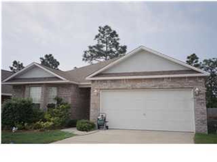 Darling house in private gated community! All brick with covered patio, landscaped yard, pool in complex, gazebo and lighted street. The interior of this brick home features a great room with fireplace, kitchen with breakfast bar and breakfast nook, Bay window, blinds, ceiling fans and much more. Must see to appreciate. Sorry, no pets allowed.