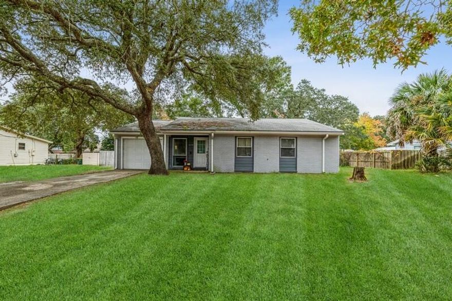 Cozy & Remodeled! This beautiful home is updated and ready for a new owner! As you enter the home you will see Gorgeous Vinyl flooring throughout all living spaces and bedrooms. The kitchen is light and bright with white shaker cabinets and a lighter color countertops.  The main bedroom is spacious with a full attached bathroom. The other two bedrooms are spacious and a great size! . As you step out the backdoor you find an oversized deck that's great for entertaining! Even with the deck it still leaves space for a large usable area for whatever you may need. Not to mention the yard is fully fenced! Come see what this home has to offer. Newer paint, fully fenced, newer flooring, newer interior doors, & more.