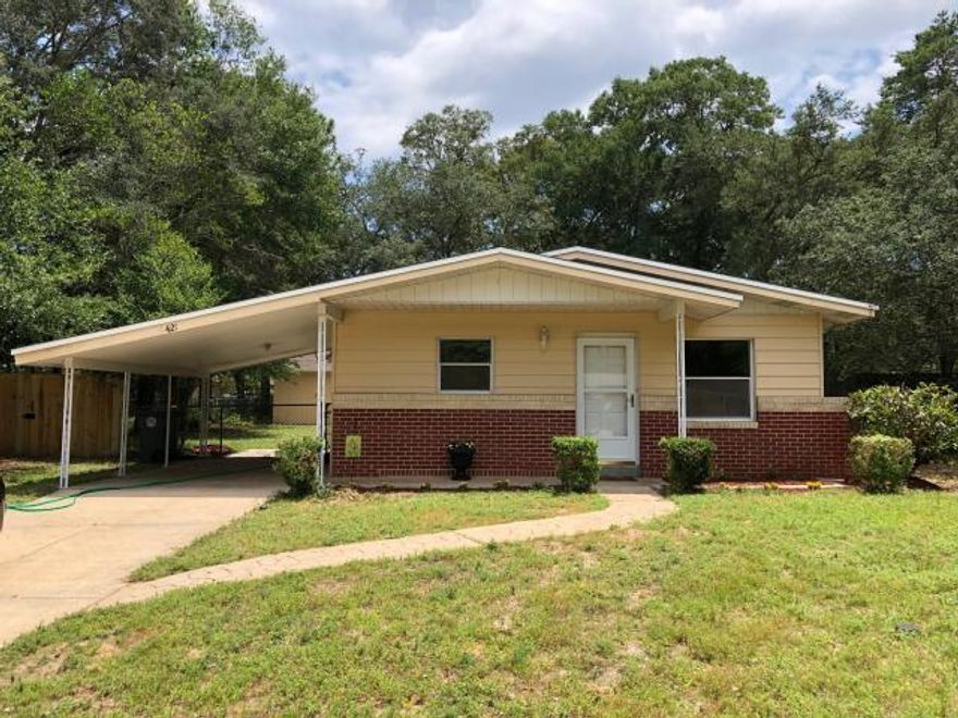 All electrical updated to code to include new ceiling fans and light fixtures. Updated home with Pool, 3BR/1BA on a large lot in the quaint neighborhood of Highland Park. Features include: large living room, eat-in kitchen with tons of cabinet space, large laundry room & 3 bedrooms with great closet space. New roof, water heater and lvp flooring installed in 2018. Plans for future 2nd bathroom available. The fenced backyard is perfect for entertaining - the in-ground pool(with cover), a large pool deck/patio & a large work shop with electricity add to the usability of the back yard. Only minutes from Eglin AFB, Hwy 85, and schools. This home is move-in ready. Buyer to verify all information.
