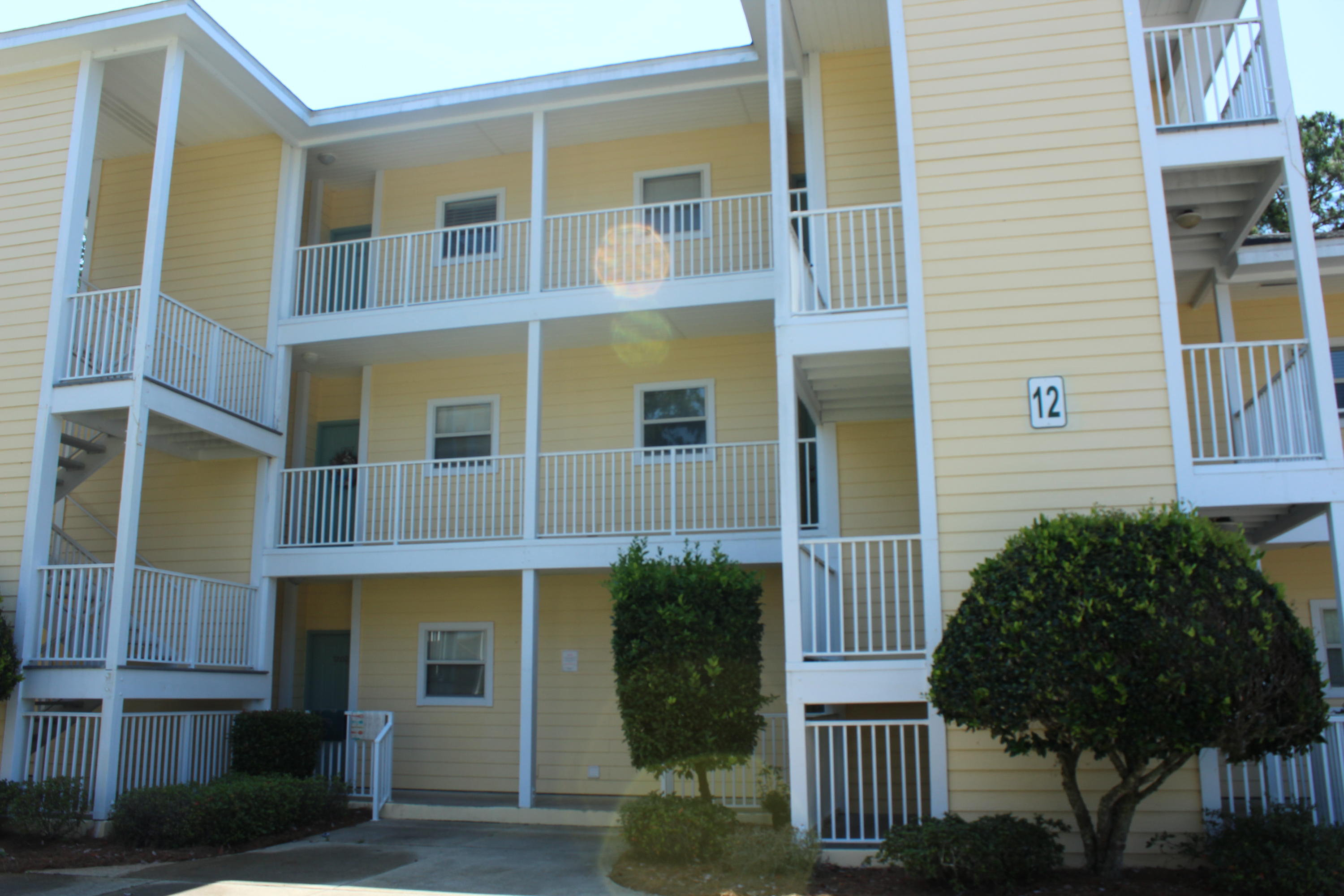 Location, Location! Make this sought after two bedroom two bathroom condo your personal home or vacation home today! Located close to the white sands and emerald coast beaches of Destin, Florida, shopping, dining, and more! This unit has a view from the master bedroom and living room of a wooded area, which provides maximum privacy. The pool is just behind that wooded area and only a short distance from the unit. Pointe of View community offers a beautiful swimming pool, exercise room, and is PET friendly. The two large bedrooms each offer their own en-suite bathroom. Kitchen has all stainless steel appliances. Large Laundry Room with plenty of storage room. All appliances convey with property. Buyer to verify all dimensions and information!