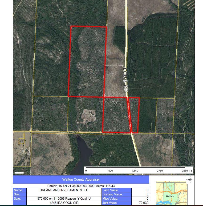 160 Acres of land. Broken down into two 40 Acre parcels and one 80 Acre parcel