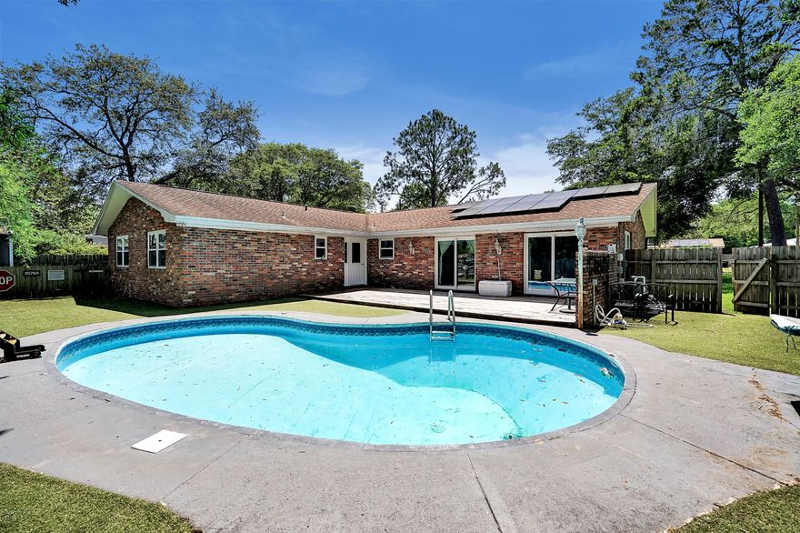 Beautiful Kenwood property. This house is dead center Kenwood, and a corner lot. The property includes a sundeck accompanied with a inground pool. The entire back yard is astro turf and feels amazing. Almost everything was replace post 2015. The house is equipped with solar panels with no additional debts. Kitchen is newly updated. Tile throughout the entirety of the house. Brand new 200 Amp sub panel, and all copper wiring. Don't miss a chance to come see this property.