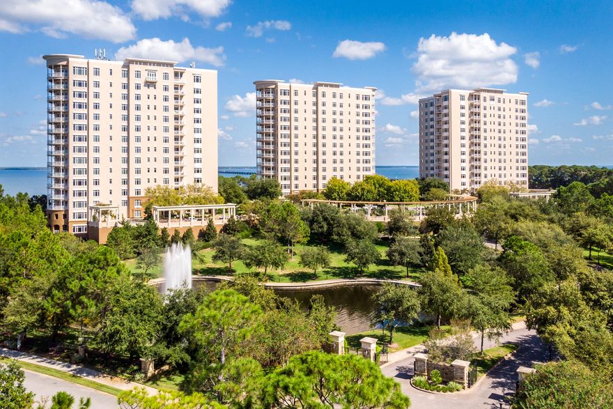 FURNISHED, REMODELED, TURNKEY and MOVE-IN READY! This gorgeous condominium residence is located in Destin, Florida, aka Emerald Coast, at One Water Place in Kelly Plantation, and known as the most desired floor plan, The Castleton, which measures 3,220 heated/cooled living space, with additional exterior expanse that includes a fabulous radius balcony. The house-like floor plan contains 3-large bedrooms, each offering a bedroom en suite, as well as a separate powder room for the guests. Most every room in the residence offers sensational vistas, including the Choctawhatchee Bay and perfectly manicured Fred Couples golf course! One Water Place offers unrivaled, exclusive amenities along the entire Gulf Coast of Florida, which includes access to Kelly...