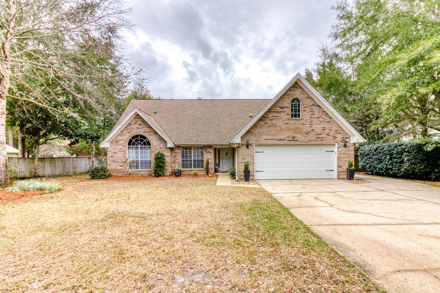 This home is complete with 4 bedrooms, an outdoor pool oasis, and is located in close proximity to A rated schools, shopping, and is convenient to multiple military bases. It is a rare gem with many updates including fresh paint, a remodeled bath, updates to the kitchen, a refreshed fireplace surround, new light fixtures and ceiling fans and so much more. You will not want to miss the opportunity to see this home so make an appointment to see it today!