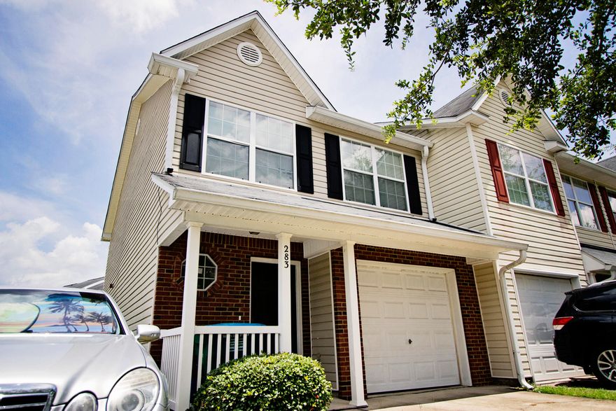 Homeowners and Investors will be thrilled to own this amazing 3 bedroom, 2.5 bathroom END UNIT Town home. Close to schools and shopping, with easy driving access to HWY 85, HWY 10 and the military bases. It has a spacious living/kitchen/dining area with a half bathroom downstairs and 3 bedrooms, 2 bathrooms and laundry upstairs. One car-garage with 2 additional parking spots in the driveway. Welcome Home!