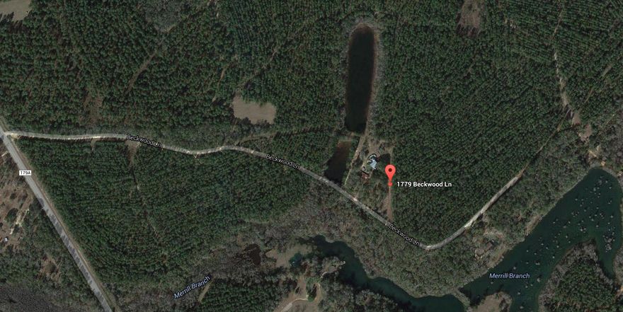 Are you looking for that special weekend getaway? Then this is the property for you!!! Quiet and secluded with nothing around you but nature at it's finest. This would also make a great property for Hunters in need of a place to stay during Hunting season. 2.3 Acres with two houses and a pool. House in front of property was built in 1982 and has 3 bedrooms and 2 full bathrooms. The 2nd House was built in 2001 and has lots of potential. Cypress siding on the outside and beautiful wood on the inside. Downstairs is unfinished but could have an additional 2 bedrooms. **Sale must Have court approval due to family estate...Owner/Courts will look at any offers**