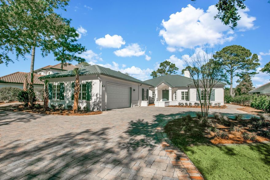 Complete remodel of this beautiful home in Sandestin's sought after Troon Drive. New metal roof, trim, doors, bathrooms, floors, cabinets, counters, vanities, appliances, sliding glass doors to pool area, increased recess LED lighting, entry doors, all new door hardware. Salt water pool also completely renovated with all new equipment, new sandstone patio coping, and heater. New AC unit, gas fireplace, new hot water, new 2-car garage door and openers. Remodel included replacement of all foam insulation. Stucco was completely resurfaced, new exterior gutters installed, along exterior trim. New landscaping and irrigation, pool fence for privacy.  Rewired for all IT. Supra active