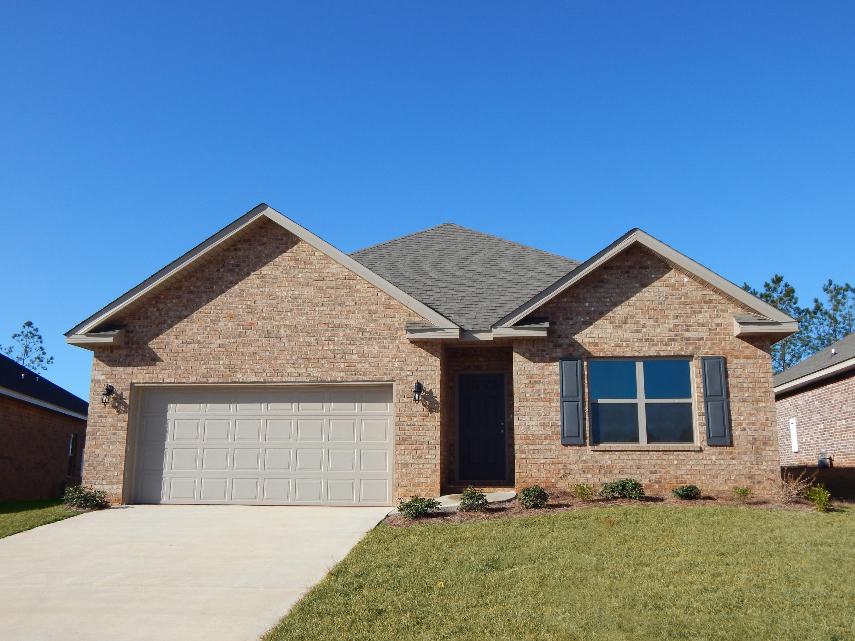 The Cali is a one story floor plan featuring 4 bedrooms, 2 baths, covered back porch & 2 car garage. The open kitchen features an island, stainless appliances and granite countertop. The kitchen opens to the great room w/ access to the covered porch. The master suite is just off the back side of the house & master bath features a large shower, walk in closet, dual sinks. Pictures, photographs, colors, features, and sizes are for illustration purposes only & will vary from the homes as built. Home & community information including pricing, included features, terms, availability and amenities are subject to change and prior sale at any time without notice or obligation. Estimated completion is January 2020.