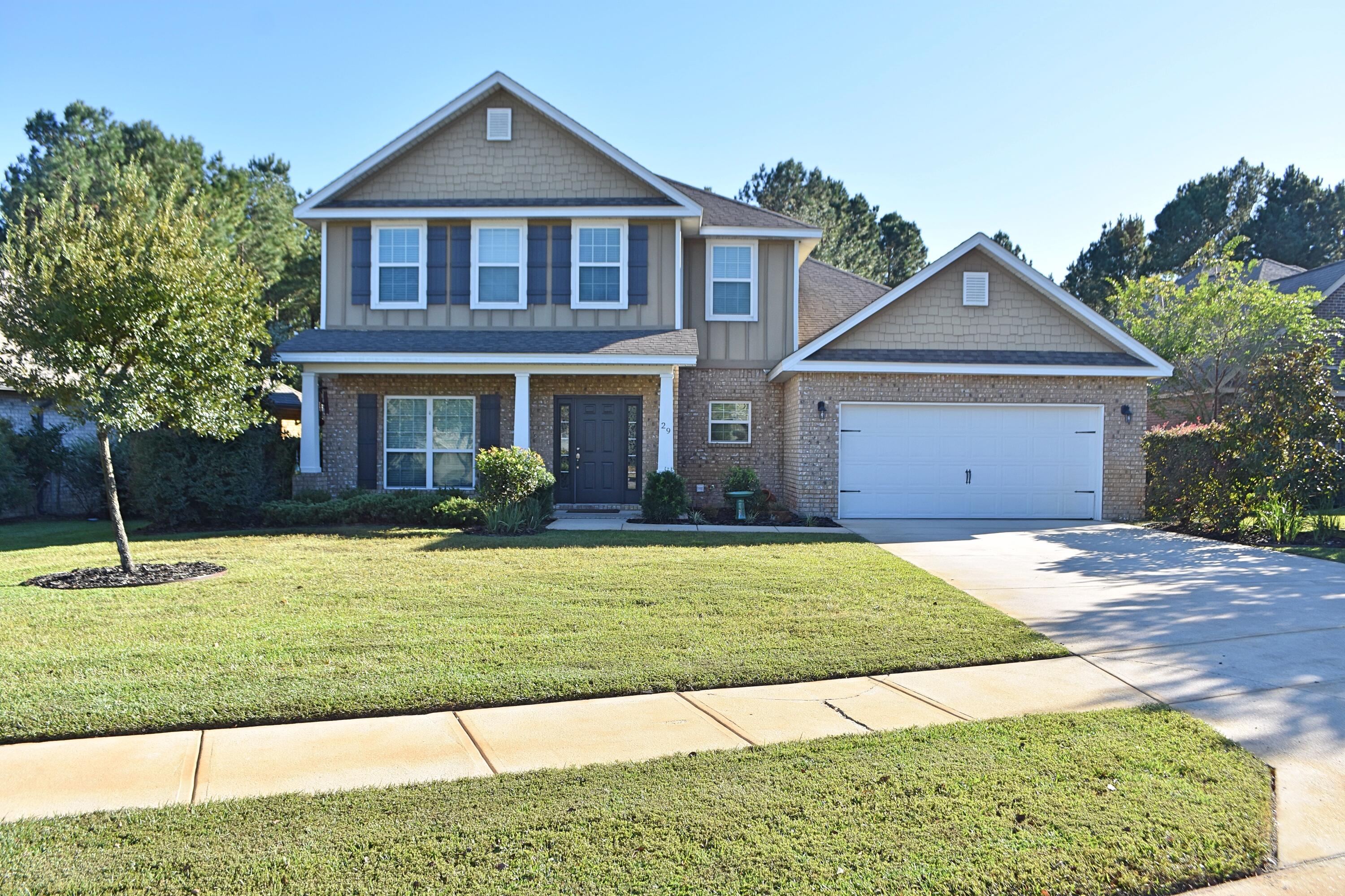 Welcome to Hammock Bay!  Are you looking for a home with enough space for your entire family?  Look no further!  This home built in 2015 boasts 4 bedrooms, 3.5 bathrooms and over 3,100sf!  The master suite is massive with an ensuite sure to impress featuring a separate shower, soaker tub, dual vanity and massive walk-in closet.  The other three bedrooms are above average in size and all feature a walk-in closet and share two full bathrooms.  Looking for entertainment space, well here you go.  The massive kitchen with island, eat-in kitchen and formal dining room provides ample space for large gatherings.  Step out back to see the oversized yard,  all enclosed by a privacy fence.