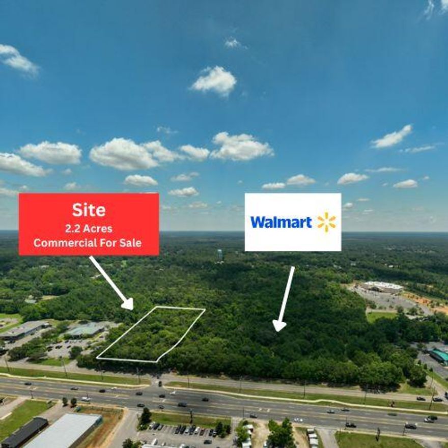 Exceptional commercial opportunity located within the city limits of Crestview. This 2.2-acre outparcel sits prominently on the high-traffic corridor of Highway 85 North at the intersection of Industrial Drive, with an average daily traffic count of approximately 29,000 vehicles, verified by the Florida Department of Transportation.Positioned directly adjacent to the future site of a brand-new Neighborhood Walmart set to break ground within the coming year, this parcel offers outstanding visibility and access in one of Northwest Florida's fastest-growing areas.