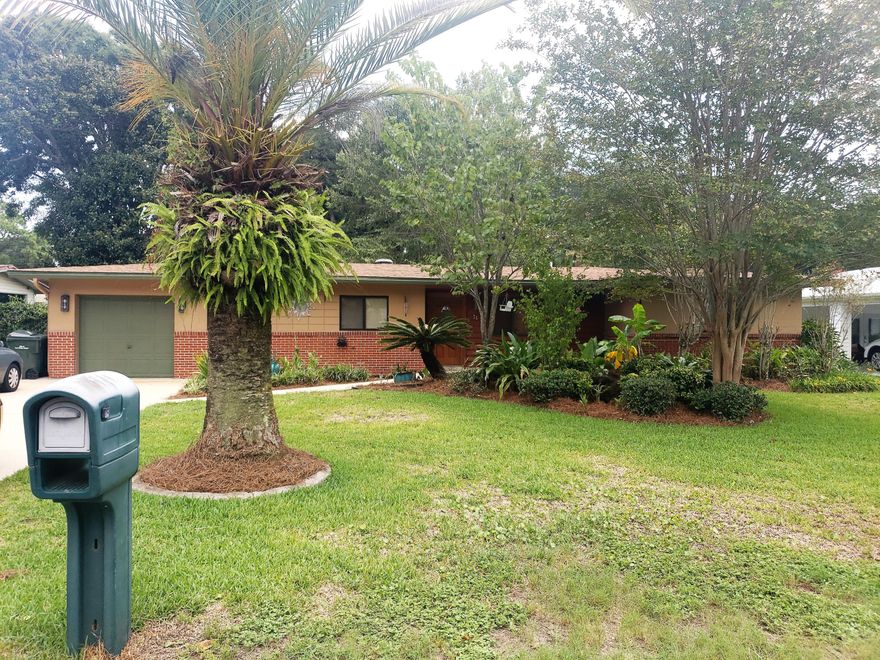 This 5 bedroom home is not a flip house. All of the wonderful upgrades and details were done with love by the last 2 owners who lived there. Bamboo wood flooring in living area & hallway, Carpet in the bedrooms & Travertine in the kitchen and guest bath. Beautiful kitchen with Hickory cabinets, granite countertops, stainless steel appliances, gas cooktop, under cabinet lighting. The utility room has front loading washer/dryer that are built in with a granite countertop and a large pantry. Other upgrades over the last few years: Windows, wiring, plumbing, gas tankless water heater, hardwired for internet/wifi, knock-down ceilings & walls, crown molding, arched door openings, panel doors w/arch, updated lighting. Large master bedroom with a nice large walk in closet and French doors to