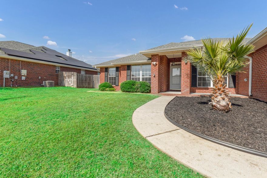 This 4 bed 2 bath in ground pool home features central HVAC, a large family room boasting beautiful wood tile floors. Spacious kitchen with ample cabinetry and granite counter space to meet all your cooking needs. Master suite has an ensuite bath with its own large custom walk-in shower or soak in your very own jet tub after a long day at work. Guest rooms are large and the split floor plan is perfect for additional guest and family members. NO smoking and NO cats. Dogs allowed upon approval with a non-refundable pet fee. 600 minimum FICO credit score required in addition to meeting rental criteria.

We also offer a security deposit waiver option for tenants such that they do not have to pay a security deposit upfront. Terms and conditions apply. Review addenda for details.

This property is a part of a Homeowners Association and tenants will be required to adhere to certain rules and restrictions. If you have any questions, you may request to view the HOA Covenants prior to application.

All applicants are required to complete an application on PetScreening.com regardless of if they own a pet or not. Applicants with an ESA are also required to complete the application.