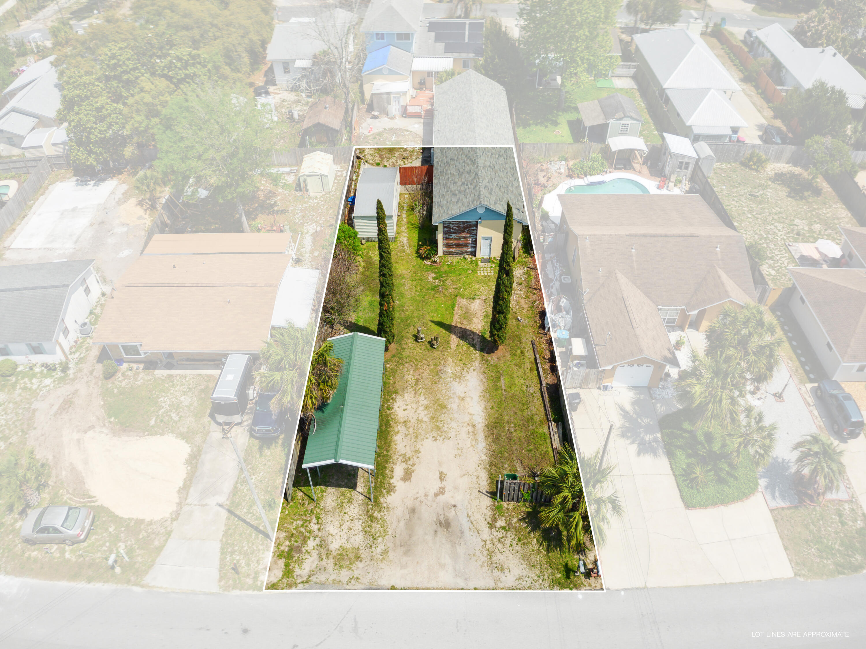 NO RECORDED SUBDIVISION - Land