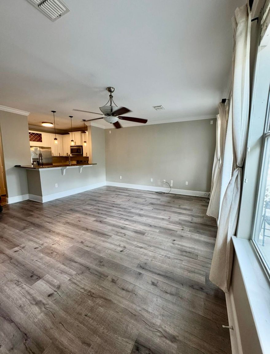 Clean, updated spacious townhome is move in ready.  Conveniently located in the sought after community of Eagle Bay. This three bedroom, two and a half bath townhome is adorable with serene views of the pond.  Just a few miles from public beach access. Washer and dryer is included and pet friendly with pet deposit and some restrictions.