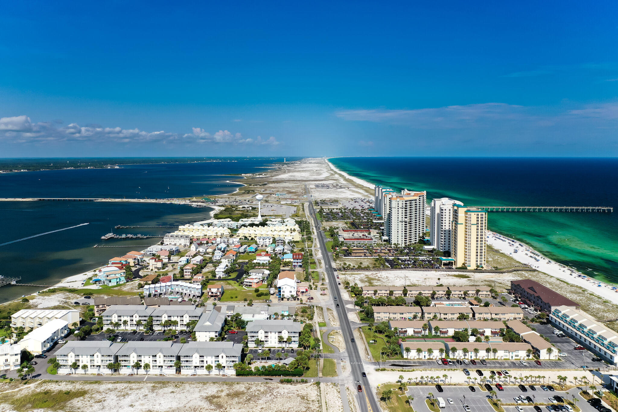 Incredible opportunity to own one of the last piece of commercial property on Navarre Beach. 140 linear feet of beach front at the Coastal Construction Control Line. Endless possibilities and favorable time to be part of this up and coming area.