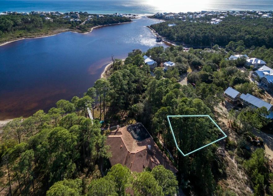 Under Contract with 24-hour Kick out clause Nestled south of the iconic 30A corridor, Draper Lake Coastal Village is reknowned for its lush setting amidst live oaks, towering long leaf pines and a tranquil Dune lake with Gulf vistas. Every detail, from the Bobby McAlpine boathouses to the gorgeous pools and meandering paths amongst the 40-acre master planned preserve makes this one of the most sought after communites along 30A.. A gorgeous home has been designed, by Victoria Lidstrom of the award winning Chicago design firm, LeggyBird Designs, to take full advantage of this homesite's stunning beauty. A private pool, expansive windows, elevator, attached coachouse with private stair and verandas with non stop views...are some  of the timeless features of the homes floorplans.