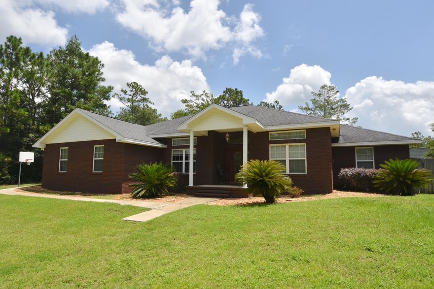 Pampered home situated on 1 Acre of land! Open Floor Plan w/a split Bedroom design features a large Country Kitchen! Enjoy outdoor living w/your Screened Porch, Grape Arbor, Pergola, Fire Pit, Workshop, Shed and mature landscaping. Featured upgrades: elevated ceilings, recessed lighting, center island, breakfast bar, walk-in pantry, custom cabinetry, lighted tray ceiling and gas fireplace. The Formal Dining and Breakfast Nook give plenty of room for entertaining. Private Master Suite w/tray ceiling, large walk-in closet, dual vanity, whirlpool soaker tub and separate shower. Bedrooms 2 and 4  w/walk-in closets and coffered/tray ceilings. Rural Residential Zoning. Propane is used for the fireplace and a hookup for your gas grill. Call for a private viewing! Sprinkler system conveys as-is.