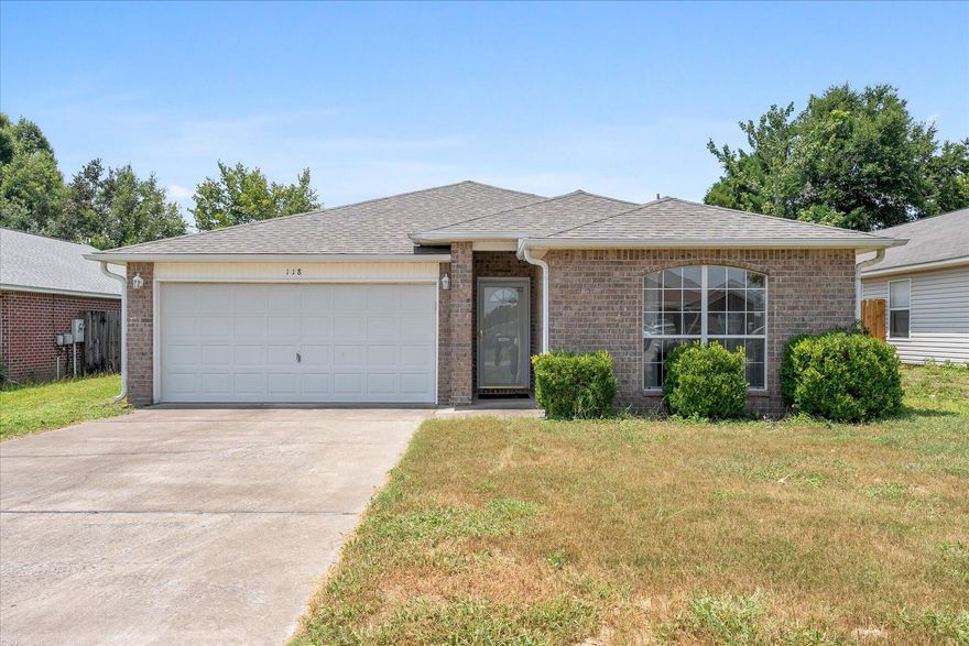 Welcome to this inviting 3-bed, 2-bath residence, nestled in the heart of Crestview in Redstone Estates. This home boasts a fresh and modern feel with brand-new kitchen appliances, plenty of counter space, and an island that is sure to delight any home chef. The open-concept layout allows for seamless flow between the kitchen, dining, and living areas, making it perfect for both daily living and entertaining. The split Bedroom plan features ample sized Master Bedroom and a Master bath with his and her closets that has been thoughtfully updated with new flooring and a modern shower, providing a fresh, contemporary look and feel. The two additional bedrooms are separated by a full bath. Back yard features a privacy fence. HVAC system was replaced in 04/2022, new roof installed 03/2021 with a transferable warranty, and water heater was installed 02/2019. Approx. 10 miles from Duke Field AFB, 21 miles from Eglin AFB, and 32 miles from Hurlburt Field AFB.