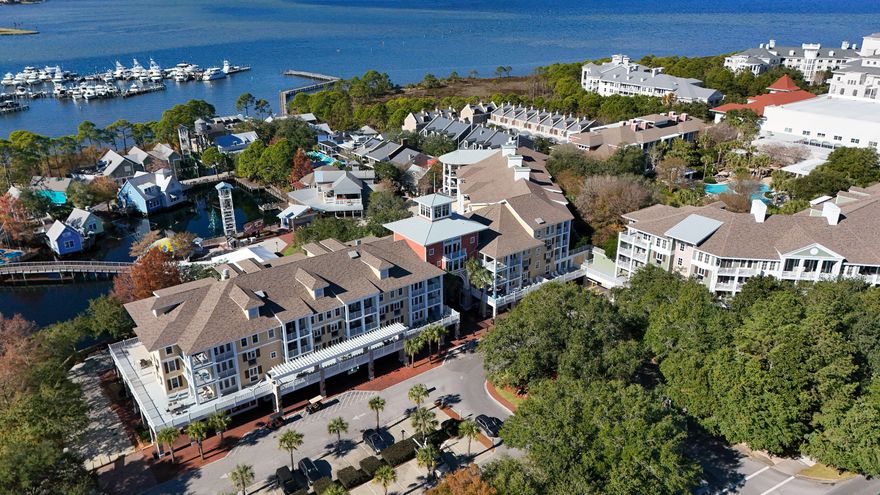 READY TO SELL -- AND READY TO IMPRESS!Your resort-style dream life begins now at The Pilot House! This fully furnished, beautifully updated 2-bedroom, 2-bath fourth-floor condo delivers the perfect combination of luxury, location, and effortless convenience--all in the heart of Sandestin's iconic Village of Baytowne Wharf.Step inside and feel instantly at home in the bright, open-concept layout featuring a split floor plan and stunning wood plank tile flooring throughout. Sunshine fills the spacious kitchen, complete with granite countertops, GE appliances, bar seating for four, generous cabinet storage, and a bonus pantry/laundry room. Host with ease--your dining area comfortably fits a table for six!The inviting living room boasts new furnishings including a sleeper sofa, dual captain's recliners, and a stylish entertainment center with HD TVperfect for relaxing after a day in the sun.
Retreat to the luxurious Primary Suite, offering a king bed, dual vanities, private dressing area, soaking tub, and separate tiled shower. Your guests will love their own private suite, complete with a queen bed, dual vanities, and a spacious tile shower.
Step outside to your private balcony overlooking the tropical gardens and sparkling resort poola serene spot for morning coffee or evening unwinding.
Pilot House puts you right where you want to besteps from award-winning dining, boutique shopping, live entertainment, and the vibrant Baytowne Wharf lifestyle. Stay close and enjoy the lagoon-style pool, heated spas, and fitness center, or hop on the complimentary shuttle to the sugar-white beaches of the Emerald Coast. With world-class tennis, a 113-slip marina, and a championship golf course stretching from bay to beach, this community truly offers it all.
