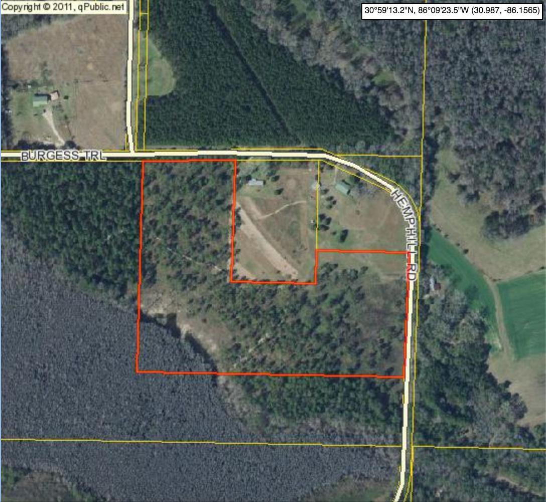 Almost 20 acres - picturesque with small stream at the very rear of the property, perfect for building or placing your new manufactured home. Some cleared, some wooded with mostly pines. Quiet with a handful of neighbors. Mostly level, sloping very gently to the stream at the rear. Owner financing may be available with 20% down and negotiable terms, on case by case basis.