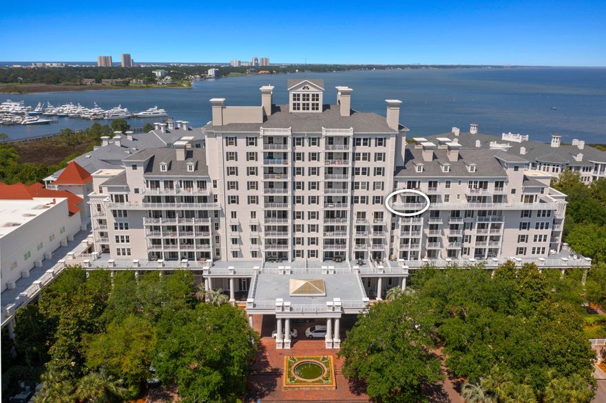Experience the 'Sandestin Lifestyle' in this charming 1BR1BTH condominium on the 7th floor of the elegant Grand Sandestin in the Sandestin Golf and Beach Resort! This turnkey unit is being offered fully furnished with a king-size bed and a queen sleeper sofa. It features an open concept living space, a well-equipped kitchen, stainless appliances, granite countertops, breakfast bar, dining table and a washer /dryer in the unit. Relax and sip your morning coffee on your private balcony, overlooking the beautiful grounds. Next you can take advantage of the unparalleled amenities, including a fitness complex, stunning pool, shopping, dining or playing at The Village of Baytowne Wharf, all within close proximity! Only a short shuttle or golf cart ride to more than seven miles of pristine white sand beaches or visit the 226-slip bayside marina to reserve a luxury cruise or fishing boat trip. Play a round of golf at one of our four championship golf courses, or tennis/pickleball at our 15 world-class courts. Pamper yourself with a day at the Spa or an evening with a celebrity chef! The grounds in this luxurious, guard-gated resort are meticulously maintained with more things to explore and enjoy than there is room to list! Make this your Vacation Get Away, primary or investment home today!