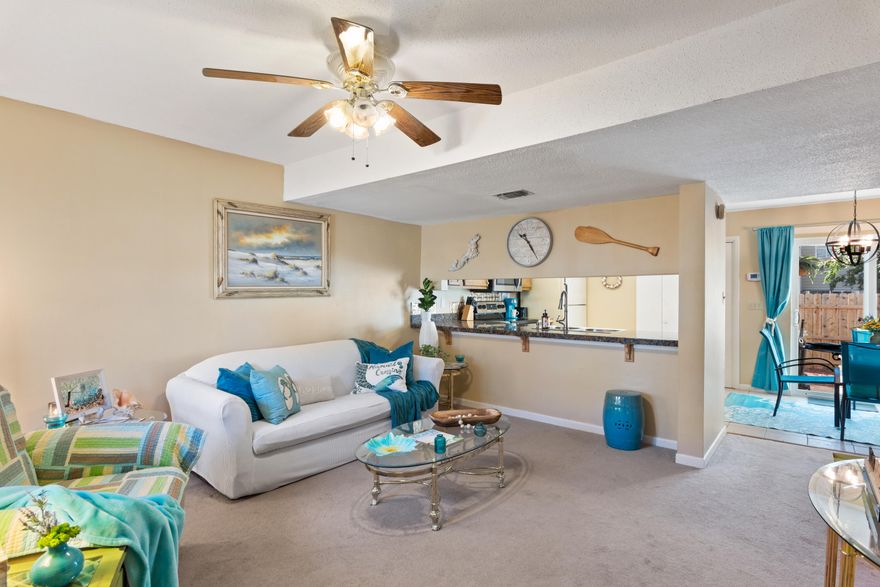 Spacious, well maintained  2 bedroom townhome in the heart of Fort Walton Beach! New HVAC in 2020.  New roof and hot water heater in 2021. Fenced backyard and no HOA!  Located minutes from schools and Hurlburt Field.  Great for a residence or an investment property.