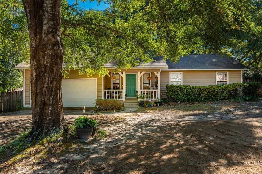 MOTIVATED SELLER!  $10,000 in concessions! 
 Seller will provide up to $10,000 for buyers closing costs, buydowns, or renovations. 
 Buyers choice.  Adorable homestead in south Crestview!  Cute cottage home awaits her new owners.   Relax on the large front porch or in your expansive backyard.  Gardening, chickens, playground, the possibilities are endless!  Updated eat in kitchen, fireplace, adorable bedroom murals.  This cozy home with 2 car garage is perfect for a starter home, investment property, or downsizing.  Come see her today!