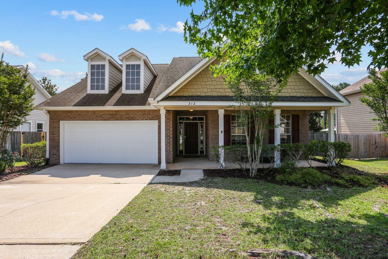 Perfect location to live! South Crestview nice subdivision close to Eglin AFB, 40 min to white sandy beaches! Easy access to I10! Seller will install new roof and pay off Solar panels! Solar panels save you big bucks on electricity! Private fully fenced back yard! Feel right at home when you enter this spacious tall ceil entrance and walk the desirable open floor plan! Lots of cupboard space in the central kitchen! Bonus is a double garage! Solid surface counter tops! Separate roomy shower in Master bedroom ensuite! You'll enjoy the quiet cul-de sac! Hurry and call to view your new home today! New stainless steel dishwasher! New microwave and fridge will be brand new by closing as well!