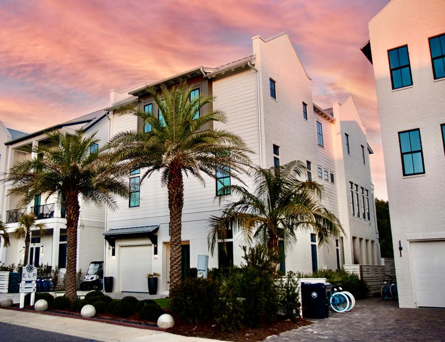 Welcome to 52 Seven Palms Drive, a refined coastal retreat ideally positioned in the heart of Inlet Beach within the exclusive Seven Palms enclave--a boutique community of just five residences. Perfectly situated, the home is only a short stroll or three-minute bike ride to the upscale shops and dining of Rosemary Beach and 30Avenue. Enhancing its exceptional appeal, the property is located just one block from both public and private beach access, allowing for effortless enjoyment of the pristine Gulf shoreline. Nestled near iconic Scenic Highway 30A, this luxurious seven-bedroom, nine-bathroom single-family residence offers an ideal blend of elegance, comfort, and coastal charm. Conveniently located just 15 minutes from Northwest Florida Beaches International Airport (ECP), the home provides seamless accessibility for both owners and guests.

From the moment you arrive, you'll be captivated by the home's impeccable craftsmanship and upscale finishes, including the added convenience of an attached garage. Inside, an open-concept design unfolds into a spacious living area, a window-lined dining space, and a chef-inspired gourmet kitchen featuring high-end appliances, expansive countertops, and custom cabinetryperfect for entertaining family and friends. Soaring cypress wood ceilings, rich hardwood floors, and timeless shiplap accents create a warm yet sophisticated ambiance throughout.

Each generously sized bedroom serves as a private retreat, complete with walk-in closets and spa-like en-suite bathrooms featuring walk-in showers. Multiple bunk rooms provide flexible sleeping arrangements, ideal for children, guests, or larger groups. A massive dining area stands out as a centerpiece of the home, impeccably suited for hosting large gatherings and memorable celebrations.

An elevator provides effortless access to all levels of the residence, including a dedicated media room designed for unforgettable movie nights. Multiple outdoor porches invite relaxation in the coastal breeze, while the private backyard oasis offers a sparkling, resort-style heated pool and a covered summer kitchenperfect for dining and evening entertaining under the stars.

Whether seeking a primary residence, a luxurious vacation retreat, or a high-performing investment property, this exceptional home delivers on every level. Turn key ready and being sold fully furnished, it has $160,000 already on the books for 2026, offering immediate income potential alongside long-term appreciation. Ideally positioned to enjoy the best of 30A living, this remarkable residence seamlessly blends luxury, lifestyle, and proven rental performance at your fingertips.