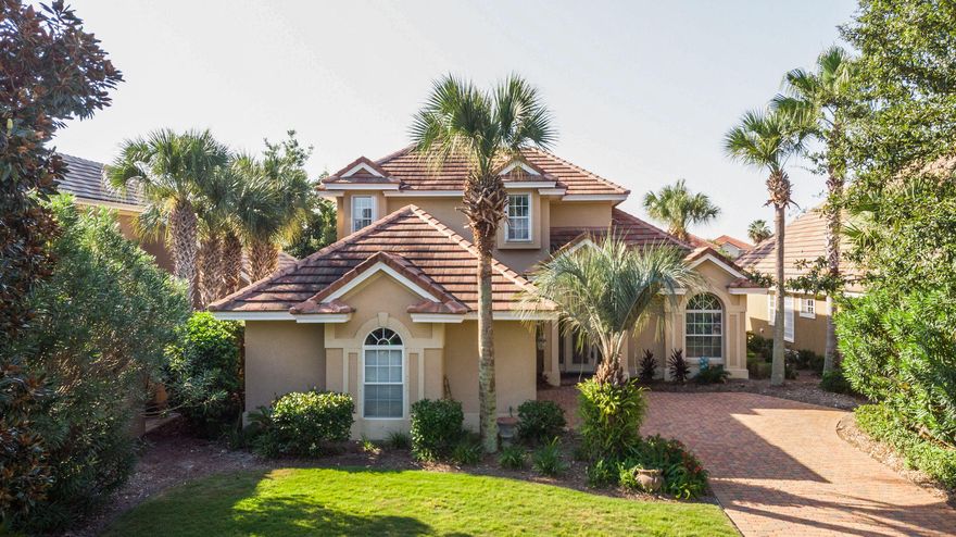 PRICE DROP 2/13 -$3,900! MOTIVATED SELLERS!Great opportunity to own a home Regatta Bay! Voted the #1 Favorite Golf Course in Northwest Florida by Florida Golf News Magazine! Golf Digest named the course as one of the ''Top Places to Play in North America,'' listed among the ''Top 200 Places to Play in North America,'' and cited it as one of the ''Top 15'' courses in FL!Gorgeous 3-bedroom (Master on main) 3.5 bath patio home with a private pool in the exclusive gated community of Regatta Bay. Regatta Bay offers beautiful golf courses, a clubhouse, pool and dining, tennis and yacht club. This home is located in the heart of Destin close to shopping, restaurants and only a short golf cart ride to the beach! This home is located on a quiet cul-de-sac and with its own with a view of the l
