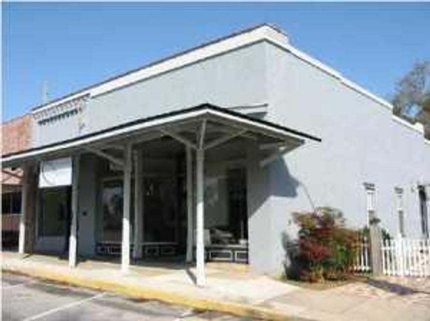 Incredable opportunity for someone looking in the Historic District of Defuniak Springs. This building was the King Hardware building of old and has been beautifully restored and updated. It has been placed on the National Historic Registry. Spacious office space and work areas, conference rooms, kitchen and even storage in the old original safe. A lovely patio area is on the side of the building. Some original hardwood flooring as well as a mural painted by a local artist.