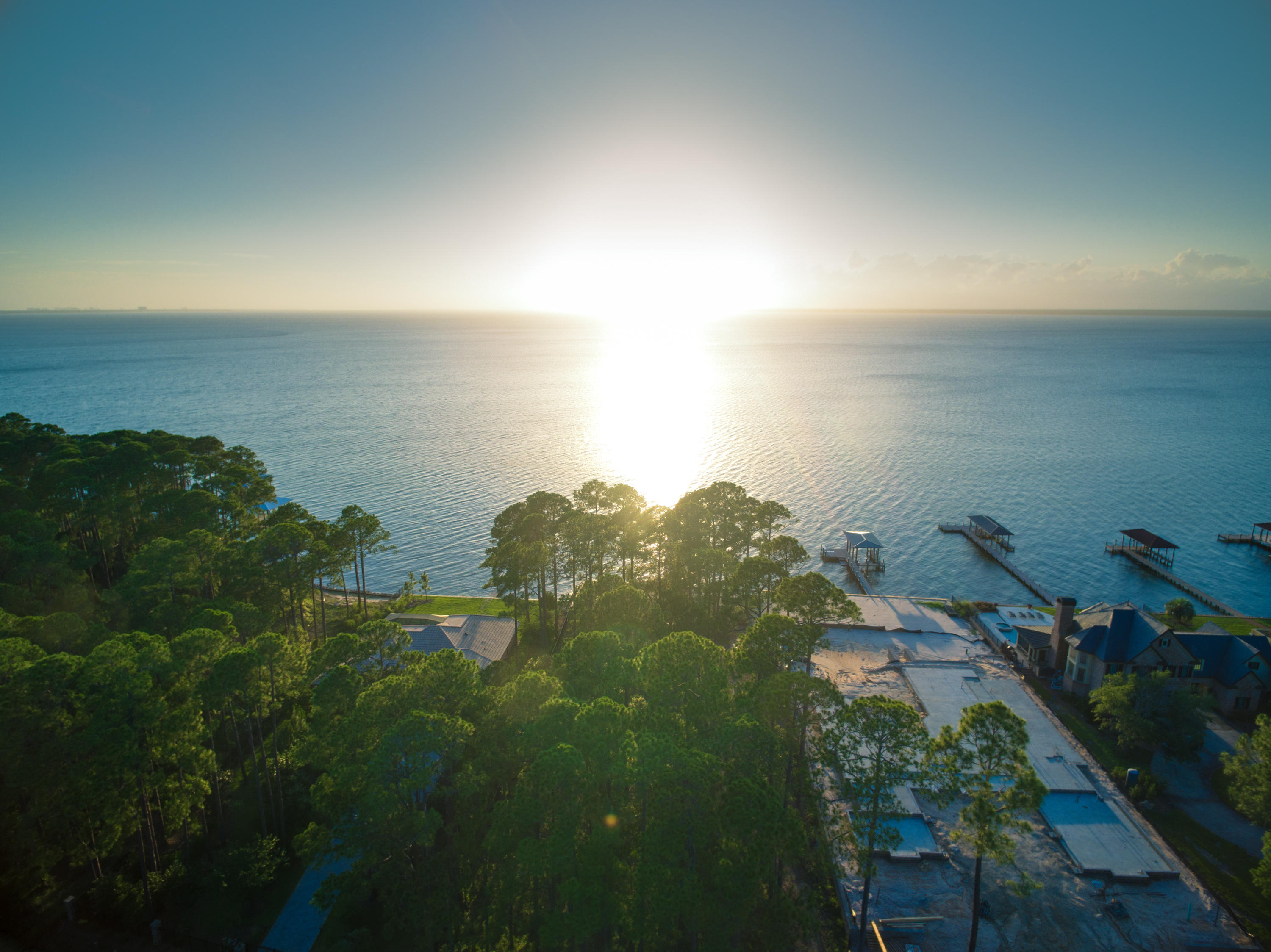 Excellent sunset-facing bayfront lot on Driftwood Point Rd perfect for building an amazing home.