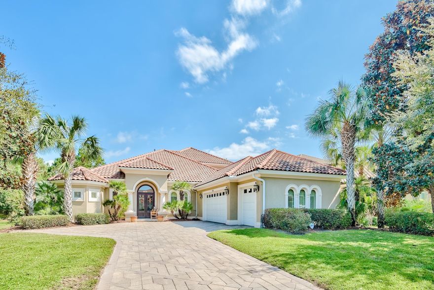 This Beautiful, custom home, includes 5 beds and 5 full baths with many custom features such as a 3 full car garage and two master suites. Downstairs-formal living room, formal dining room, huge kitchen w/ GE Monogram appliances, a large center island, TWO dishwashers, an extra- large walk-in pantry w/ wine cellar, large keeping room off the kitchen, two guest rooms, and a large master suite w/ wine bar. Upstairs-second master suite w/ large walk-in closet, large bonus room, efficiency kitchen and guest bedroom. Also a cooled and heated extra storage space is accessible from the second floor. Exterior-2018 Elastomeric paint on entire exterior of home. Large outdoor living space, covered pool, jacuzzi, summer kitchen and much much more! More pics coming soon!