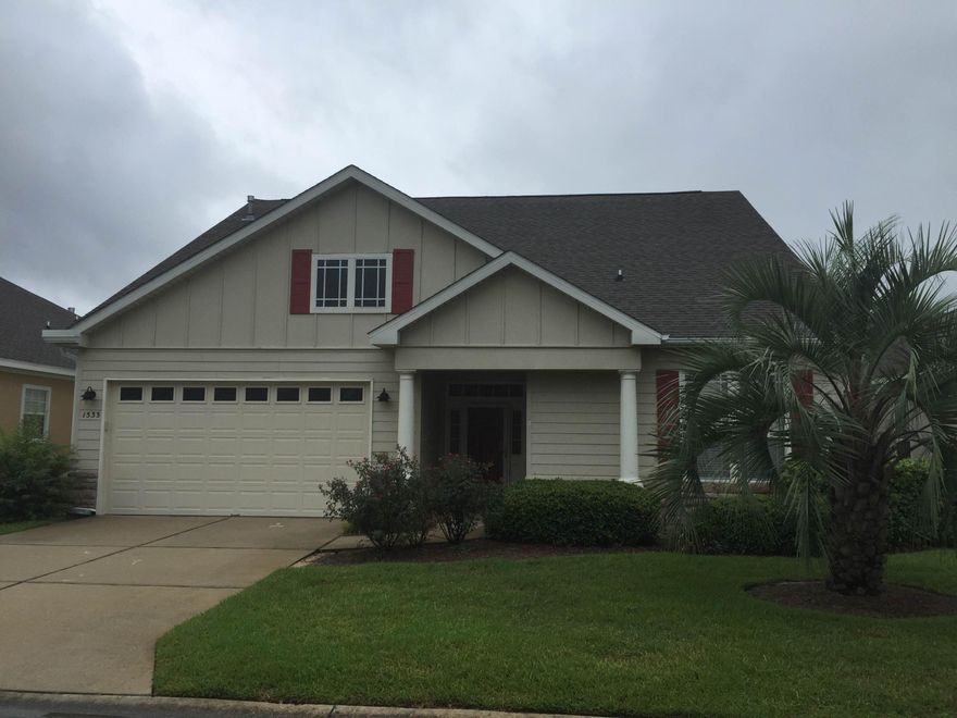 THE MINUTE YOU STEP INSIDE YOU'LL FALL IN LOVE WITH THIS BEAUIFUL HOME. FROM THE COVERED FRONT PORCH TO THE FOYER WITH ACCENTED ARCHED DOORWAYS, BULL NOSE CORNERS, LOTS OF TILE THROUGHOUT, CUSTOM BLINDS AND RAISED CEILINGS. SPACIOUS LIVING AREA WITH GAS FIREPLACE, BUILT-IN ENTERTAINMENT CENTER AND DECORATIVE NICHE. BRIGHT AND OPEN KITCHEN WITH CORIAN COUNTER TOPS, CUSTOM MAPLE CABINETS, CENTER ISLAND WITH ELECTRICAL OUTLETS, BREAKFAST BAR AND LARGE BREAKFAST AREA. KITCHEN IS OPEN TO THE LIVING AREA SO YOU DON'T HAVE TO MISS A THING! YOU'LL ENJOY ENTERTAINING IN YOUR FORMAL DINING ROOM WITH ACCENTED CHAIR RAILING. SEPARATE OFFICE EQUIPPED WITH DEDICATED OUTLETS AND LINES. SPACIOUS MASTER BEDROOM WITH TREY CEILING AND SITTING AREA. MASTER BATH HAS SEPARATE VANITIES, WHIRLPOOL TUB, SEPARATE