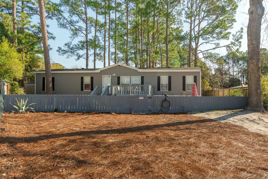 Spacious home with split floor plan with two living areas and large master bedroom, bath and walk in. Deck and picnic area with large, fenced yard. Great for growing family or investment opportunity.