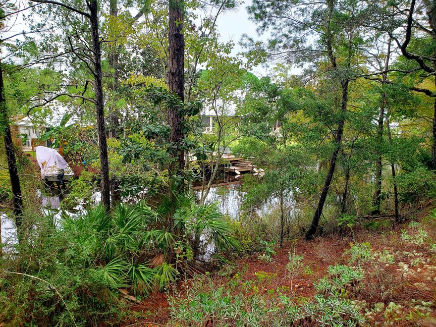 Immerse yourself in the ECO lifestyle from this Deep Water Canal Front Lot. Step back in time in this Old Florida Neighborhood where towering majestic oaks and soothing summer breezes are common. Fresh trout, redfish, and crab are just a short boat ride away, and the canal is a perfect launching point for paddle boarding and kayaking. Located 10 minutes from the Beautiful Beaches of South Walton, this incredible lot is the perfect location for your dream home.