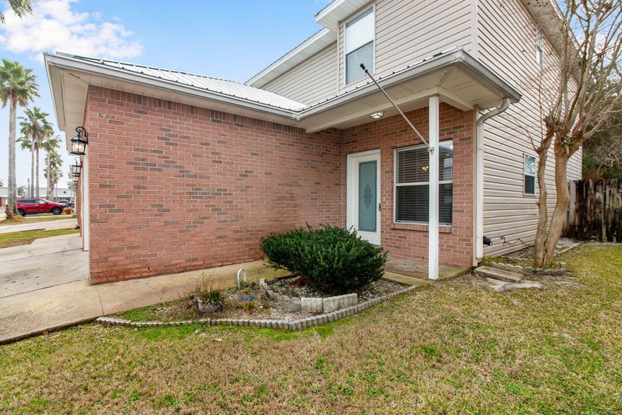 This lovely 2BD/2.5BA Destin townhome  has been totally remodeled, new paint, new carpet and new appliances features two levels with tile flooring downstairs in the living areas and carpet upstairs in the bedrooms. Enjoy the space of a large master bedroom, as well as a garage that has been converted, perfect as an office or playroom. Please note this property has limited parking available, best suited for one vehicle. You will enjoy the fenced back yard as well as the community pool of the complex. Trash service is included with your rent. Pets allowed(2) with a $400.00 Non Refundable Pet Fee (Per Pet )