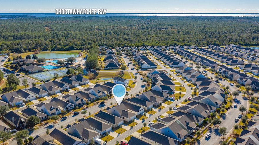 This charming two-story, 4BD/3BA, 2000+/sqft home located within the Schooner Landing community of the highly sought after and ever-growing subdivision of Hammock Bay, would make for the perfect first home! This home consists of an open floor-plan that has beautiful wood flooring leading to a spacious kitchen with an island. All bedrooms & stairs are carpeted, and the master bathroom provides a double vanity and walk-in shower. This home consists of daylight white LED lightbulbs throughout. The two-car garage door has a Chamberlain MyQ belt-driven system that can be wirelessly opened from a mobile app. There will be no need to worry about entertainment as Hammock Bay consists of amazing amenities which include but not limited to, walking paths, movie theatre, fitness center, pool and more! The monthly HOA fees for Schooner Landing is $293.  These fees include over 200 Cable channels, access to all pools, 24hour gym, clubhouse access, Movie Theatre, Tennis and Basketball Court, Playground, Bay Club with Fishing Pier. HOA in Schooner Landing also INCLUDES a full landscaping program. Every yard is maintained- cut, fertilized, and mulched with irrigation included.