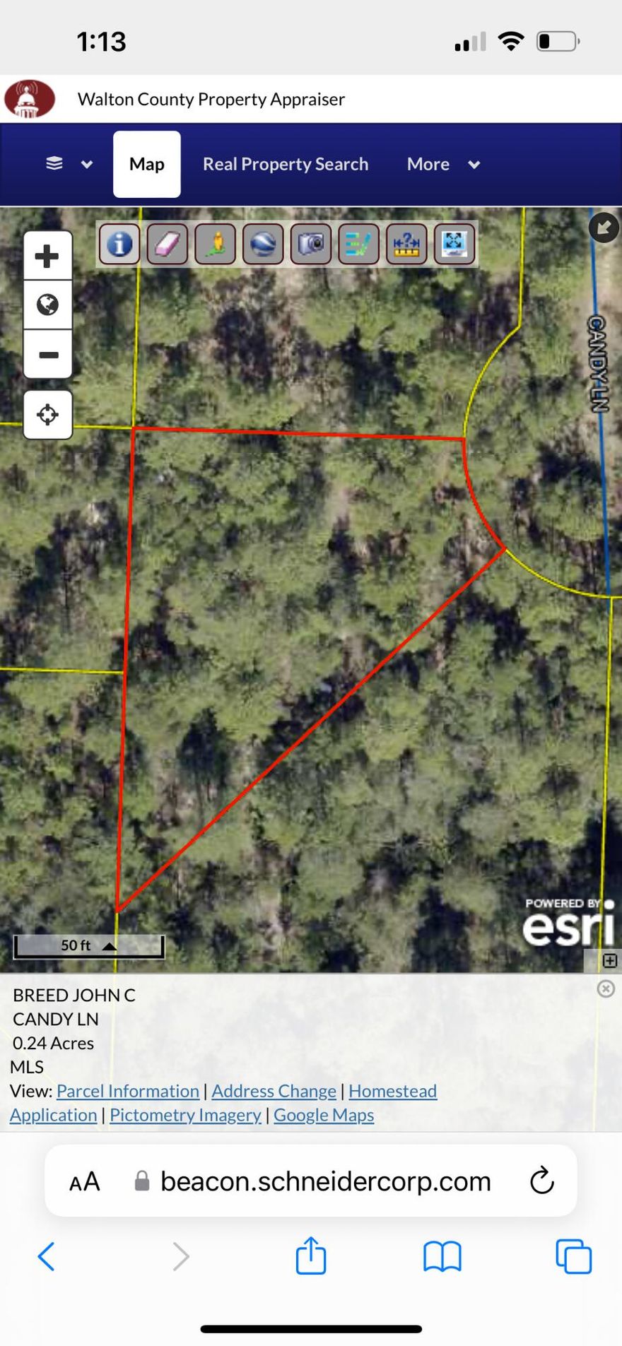 Unleash your dream home's potential on this large lot in Oakwood Hills Unit III.   No restrictions mean limitless possibilities against a wooded backdrop.  Manufactured homes are allowed.  Lot is located in flood zone x and no wetlands according to the county GIS map.  Power and public water are available along Woodlands Blvd.  A private septic tank would be needed.  Located appx. 150 ft. off of a paved county road.  Size of lot is estimated off of the plat map and would need to be confirmed by a survey.