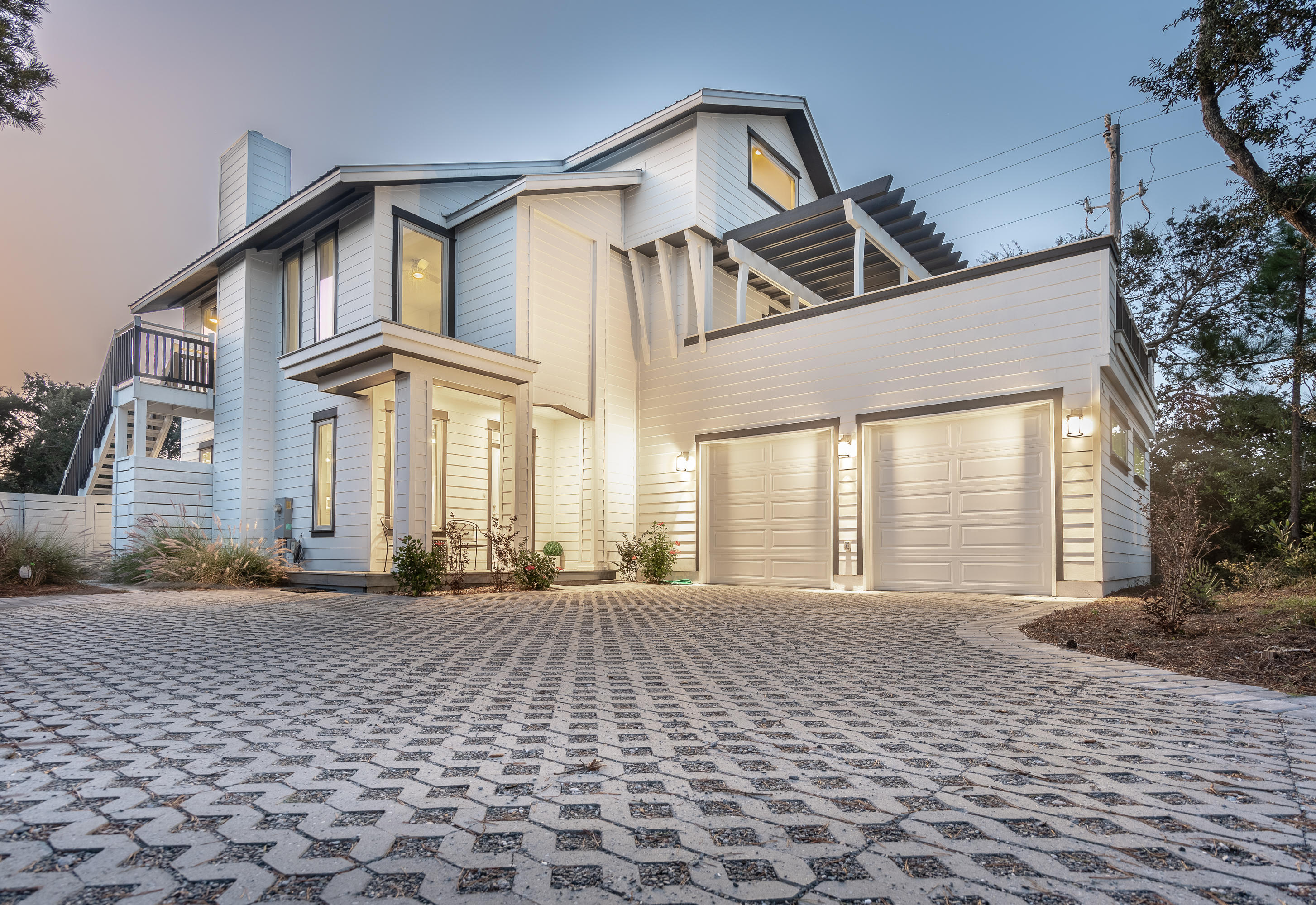 LUXURY and LOCATION define this stunning new custom built home located south of 30A and just west of Alys Beach, in the quiet gated community of Sand Cliffs on the Gulf. Beautiful architectural elements with modern finishes are found throughout this home. The home has been outfitted with the latest smart home features allowing you to remotely adjust the settings in your home. Boasting an open concept living area, 5 bedrooms, 4.5 baths, plus a large bonus room on the 3rd level, you and your guests will have plenty of room to retreat and relax in this gorgeous coastal getaway! Enjoy a dip in the large private pool out back or take a walk, bike, or golf cart ride to world class dining and shopping, or one of the areas incredible golf courses.