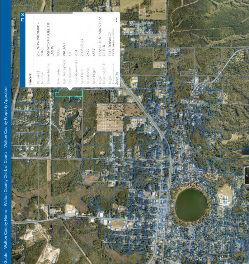 METES & BOUNDS - Land