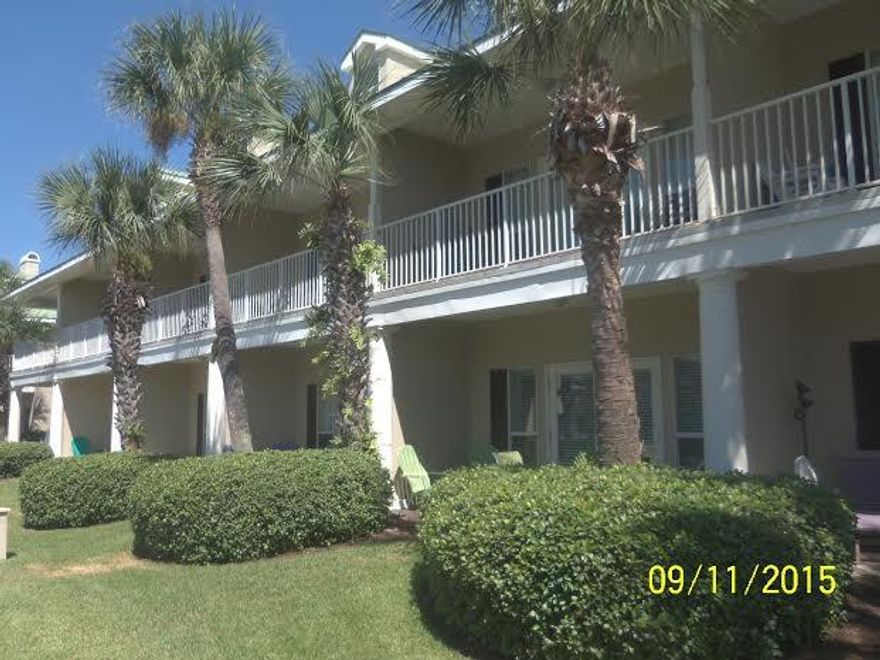 REO. Ground floor unit near the pool and located just across the highway from the beach. Unit is furnished and rental ready. Sleeps 6 with bunks in the hallway and a sleeper sofa in the living area. DON'T WAIT...YOU'LL BE TOOO LATE!!!