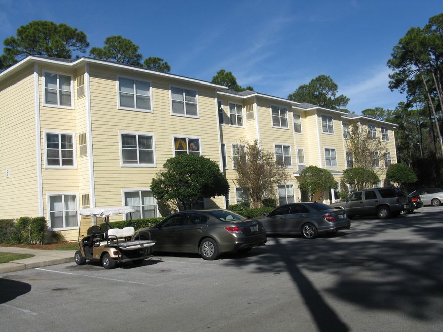 Beautiful unit in a popular Sandestin location. Interior has been completely refurbished with new carpet, new refrigerator, new stove, new countertop, new faucet and newly painted. HVAC was replaced 1-1/2 years ago. Dishwasher, microwave and garage disposal was replaced 2 years ago. Move-in ready. Room dimensions are approximate. Listing agent related to sellers.